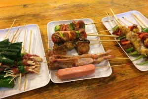 Ăn vặt Kim Tak Goo - Xiên Que Nướng