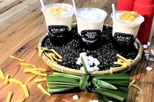 Ăn vặt Lâm 90 - Sữa Chua Nếp Cẩm