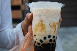 Ăn vặt Mi Nhón - Sữa Tươi Trân Châu Đường Đen