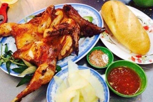 Ăn vặt Minh Châu - Gà Ta Nướng Lu