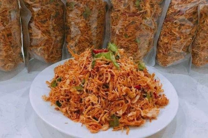 Ăn vặt Minh Yến - Gà Sấy Lá Chanh