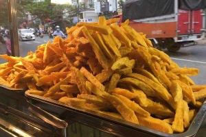 Ăn vặt Mr. Khoai - Khoai Lang Lắc Phô Mai & Xí Muội - Đồng Đen