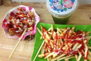 Ăn vặt Nem Khoai Hoa Béo - Cửa Bắc