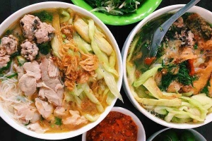 Ăn vặt Nga Chiến - Bún Sườn, Bún Mọc & Bún Ngan