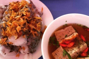 Ăn vặt Ngoan Bé - Bánh Cuốn Nóng