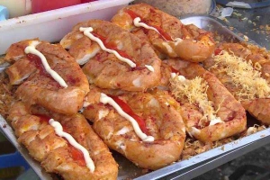 Ăn vặt NiNa - Bánh Mì Nướng Muối Ớt