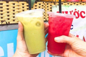 Ăn vặt Nước Ép Trái Cây - Chợ Vĩnh Hồ