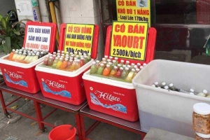 Ăn vặt Nước Ép Trái Cây Nguyên Chất - Quang Trung