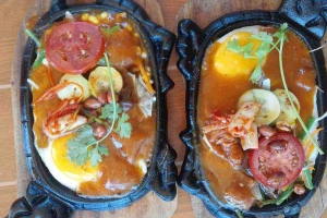 Ăn vặt Ốp La Mì Chấm