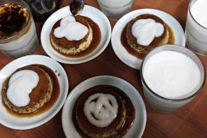 Ăn vặt Rau Câu Dừa & Kem Flan