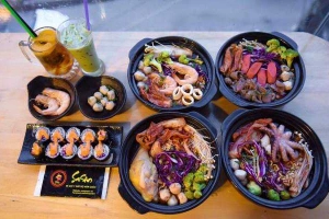 Ăn vặt Sasin - Mì Cay 7 Cấp Độ Hàn Quốc - Nguyễn Ngọc Vũ