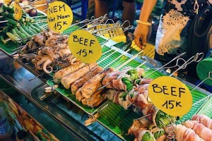 Ăn vặt Street Food - Xiên Nướng