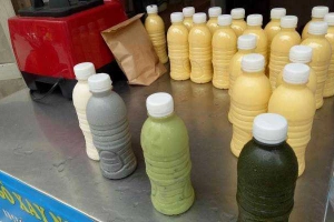 Ăn vặt Sữa Ngô Xay Nguyên Xác - Chiến Thắng