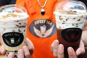 Ăn vặt Sweet Tea - Sữa Tươi & Hồng Trà - Nguyễn Hữu Cầu
