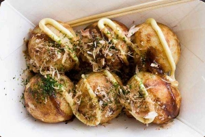 Ăn vặt Takoyaki - Bánh Bạch Tuộc Nhật Bản