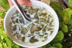 Ăn vặt Thạch Găng Sữa Đậu - Chợ Cơ Khí