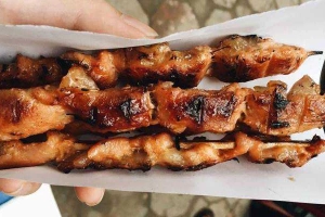 Ăn vặt Thịt Xiên Nướng - Đại La