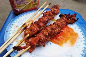 Ăn vặt Thịt Xiên Nướng - Gia Ngư