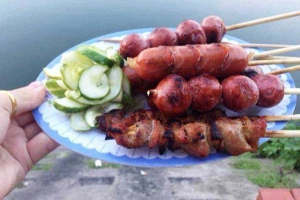 Ăn vặt Thịt Xiên Nướng - Hồ Xã Đàn