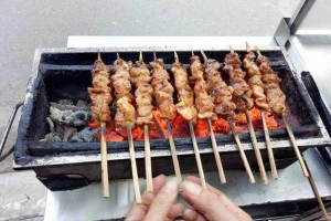Ăn vặt Thịt Xiên Nướng Cô Huyền - Nguyên Hồng