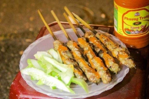 Ăn vặt Thịt Xiên Nướng - Nguyễn Ngọc Vũ