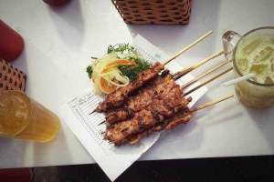 Ăn vặt Thịt Xiên Nướng - Nguyễn Thị Thập