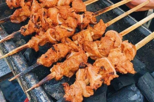 Ăn vặt Cô Như - Thịt Xiên Nướng