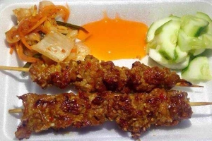 Ăn vặt Thịt Xiên Nướng - Shop Online