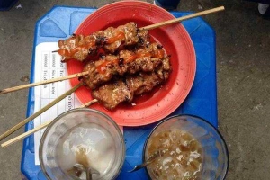 Ăn vặt Thịt Xiên Rau Câu Phương Mai
