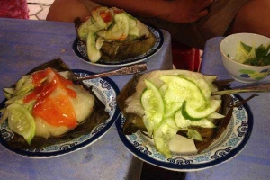 Ăn vặt Thu - Bánh Giò Nóng
