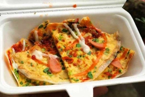 Ăn vặt Thủy Béo - Bánh Tráng Trộn