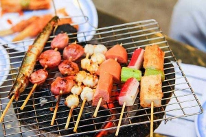 Ăn vặt Tin Tin - Xiên Que Nướng BBQ