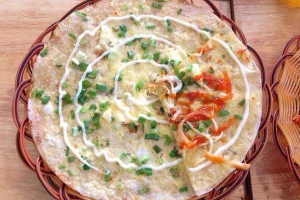 Ăn vặt Titoe - Bánh Tráng Nướng