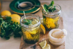 Ăn vặt Trà Hạt Chia Bí Đao