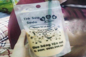 Ăn vặt Trà Sữa Túi DOM