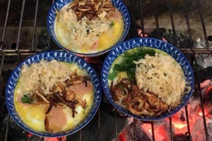 Ăn vặt Trứng Chén Nướng - Ngô Thì Nhậm