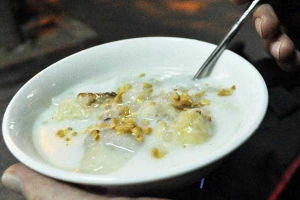 Ăn vặt Út Lúa - Chè Chuối Nướng