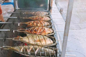Ăn vặt VinFish - Cá Nướng Tây Bắc - Linh Đàm