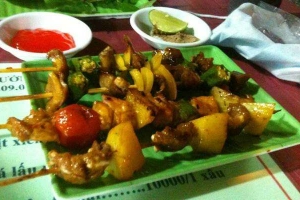 Ăn vặt Xiên nướng BBQ - Ung Văn Khiêm