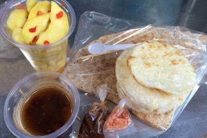 Ăn vặt Xoài Ngâm - Bánh Tráng Mắm Ruốc Nha Trang