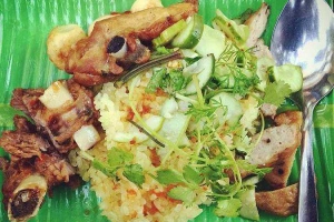 Ăn vặt Xôi Gà & Xôi Sườn Cay - Ngã Tư Sở