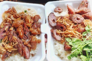 Ăn vặt Xôi Thịt Nướng Da Gà - Nguyễn Đình Chiểu