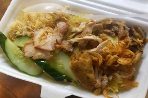Ăn vặt Xôi Xéo Gà