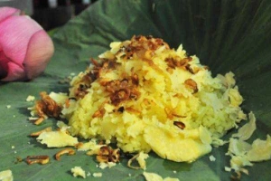 Ăn vặt Xôi Xéo Lá Sen