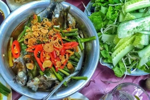 Quán Ăn Bà Xin - Cá Nục Hấp
