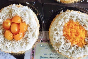 Bánh Bông Lan Hai Con Gà Trống - Shop Online