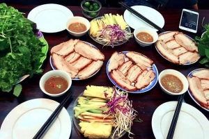 Quán Ăn Cuốn & Nhúng - Bánh Tráng Cuốn Thịt Heo & Bò Nhúng Dấm - Nguyễn Văn Lộc