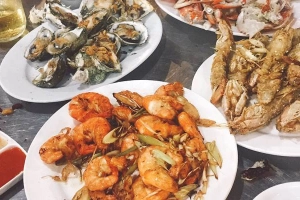 Bia Quế Mười - Hải Sản Các Loại