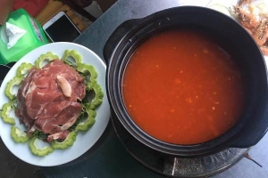 Quán Ăn Bình Bông Quán - Bò Nhúng Ớt