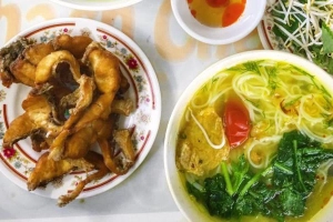 Quán Ăn Bún Cá Chiên Giòn - Nghĩa Tân